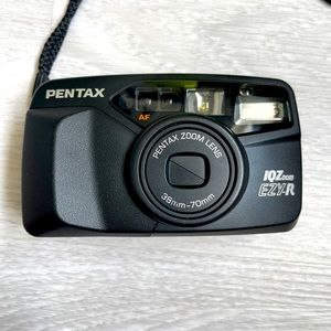 Vintage 35mm Film Camera - Pentax IQzoom EZY-R WORKS GREAT!